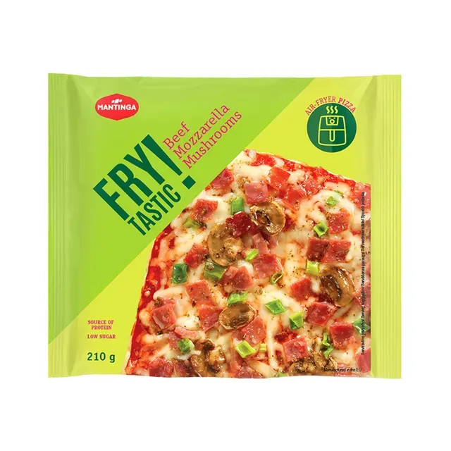 Pitsa Frytastic veiseliha, mozzarella ja seentega, MANTINGA, 210 g