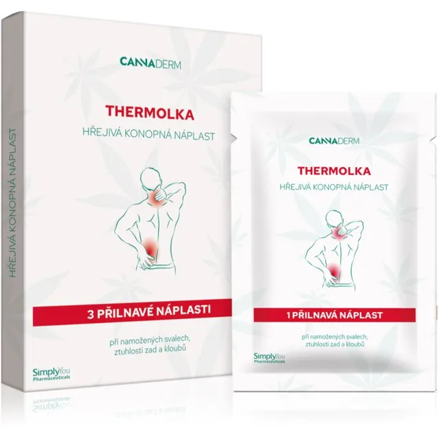 Cannaderm Thermolka Soojendav plaaster 3 tk