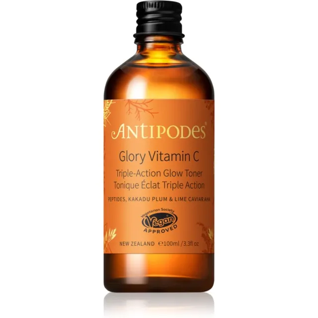 Antipodes Glory Vitamin C Triple-Action Glow Toner Kirgastav toonik ühtlase nahatooni jaoks 100 ml