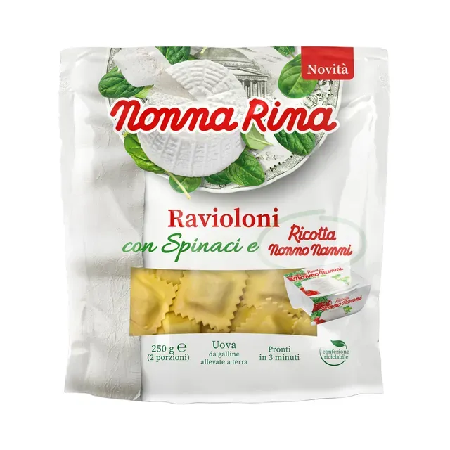 Ravioolid Riccota ja spinatiga, NONNA RINA, 250 g