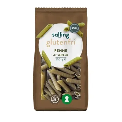 Roh. herne mak. penne Salling Glutenfri 250g