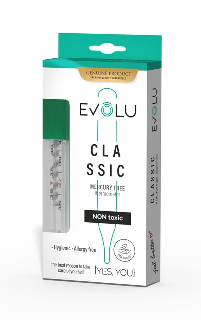 Evolu Classic elavhõbevaba termomeeter
