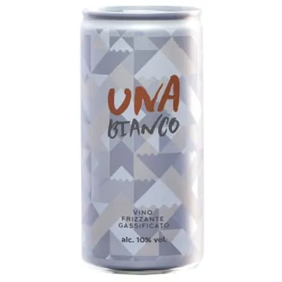 Gaseeritud poolvahuvein Una Bianco 10% 0,2l