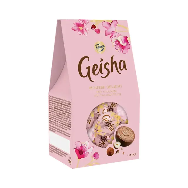 Šokolaadikommid Mousse Delight, GEISHA, 130g
