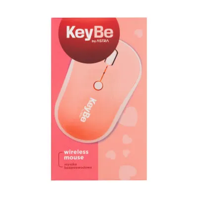 Juhtmevaba hiir KeyBe roosa AW26
