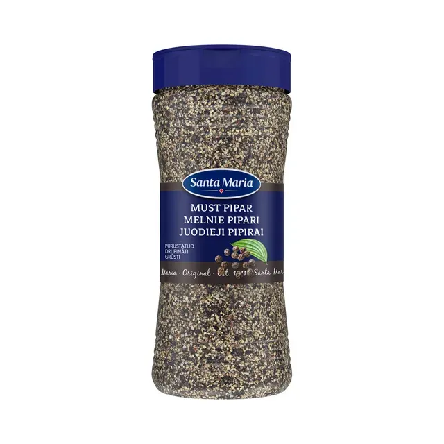 Must pipar purustatud purk, SANTA MARIA, 217 g