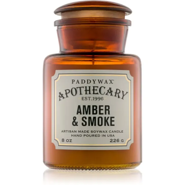 Paddywax Apothecary Amber & Smoke lõhnaküünal 226 g