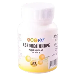 ABCVIT askorbiinhape 50MG DRG N200