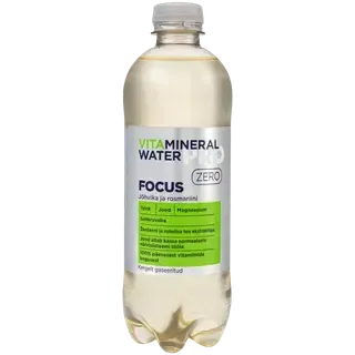 Vitamiinivesi Pro Focus, suhkruvaba, VITAMINERAL, 500 ml