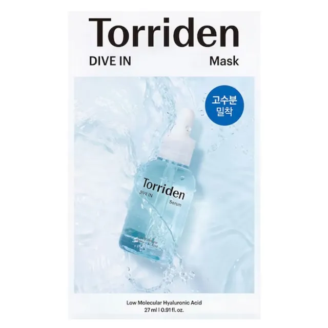 TORRIDEN Dive In Low Molecular Hyaluronic Acid Sheet Mask 27ml