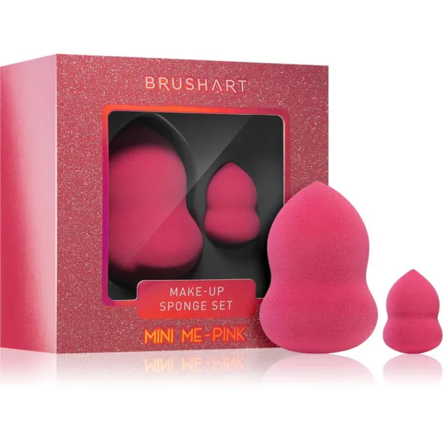 BrushArt Make-up Sponge Set Mini me - Pink Meigikäsn MINI ME - PINK