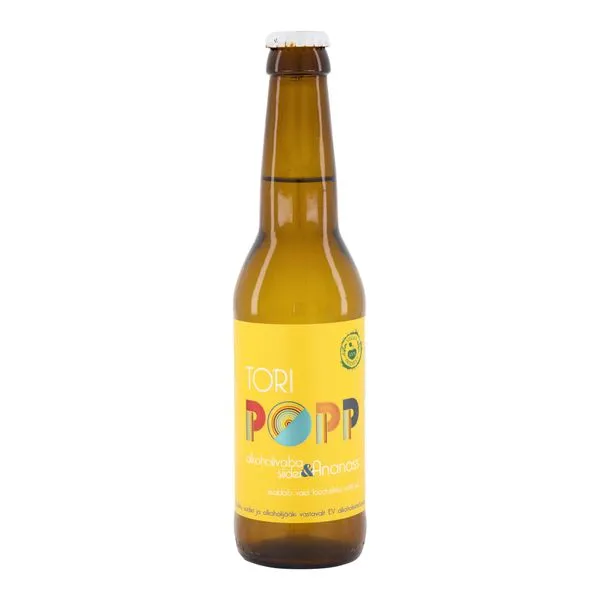Popp ananassi mahlaga alkoholivaba siider  330ml Eesti