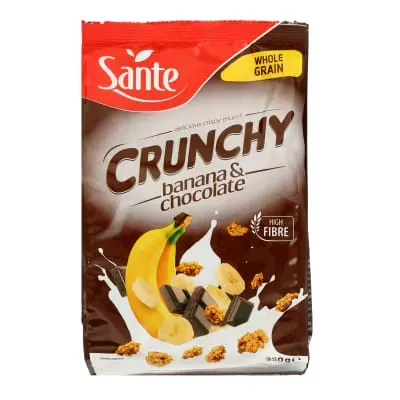 Röstitud müsli banaani-šokolaadi, SANTE, 350 g