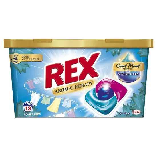 Rex pesukapslid Lotus&Almond Oil (Box) 13PK 156g