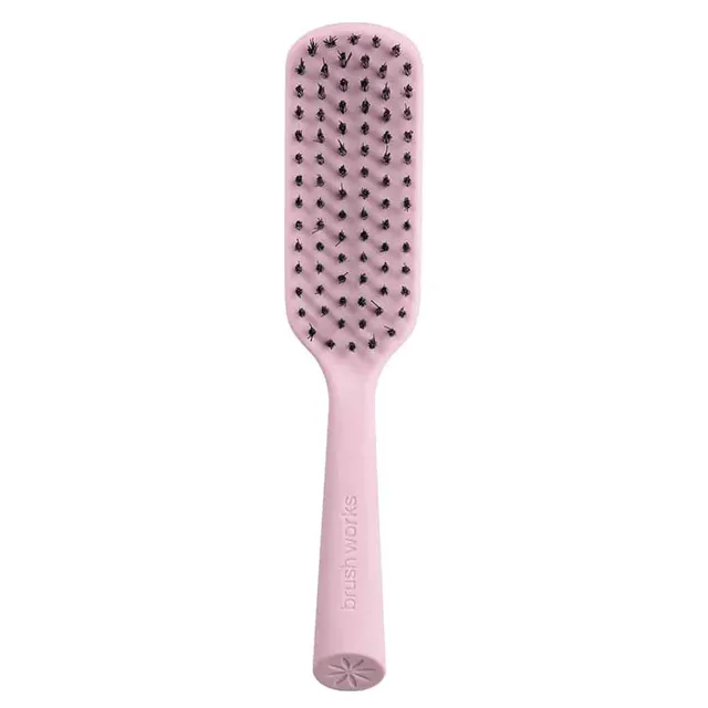 BRUSHWORKS Slick Back Bristle Hair Brush