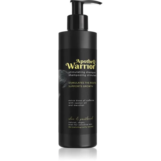 Soaphoria ApotheQ Warrior Caffeine Shampoo Šampoon juuksekasvu stimuleerimine 250 ml