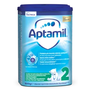 Jätkupiimasegu NUTRIBIOTIK 2 alates 6 kuust, APTAMIL, 800 g