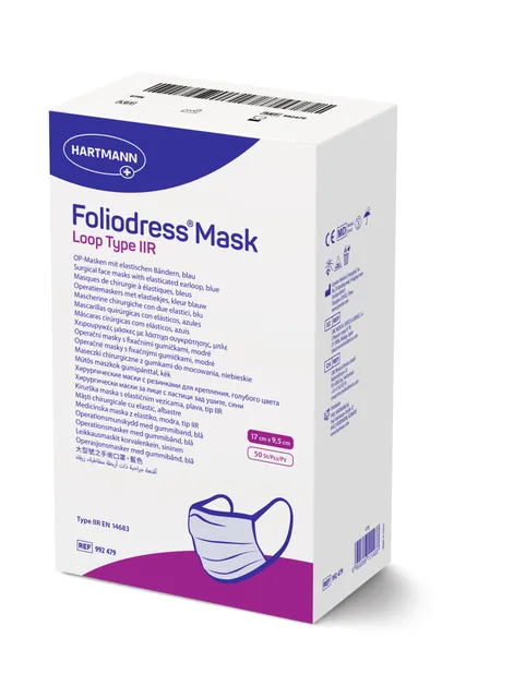 MASK MEDITSIINILINE FOLIODRESS LOOP TÜÜP II R N50