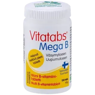 Vitatabs Mega B-vitamiinid 150tk 60g