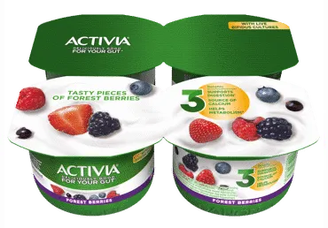 Jogurt ACTIVIA metsamarja, 4x120g