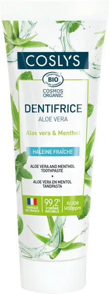 Hambapasta aaloe ja mentooliga, ökoloogiline