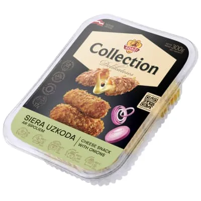 Juustusnäkid sibulamaitselis. Collection 300g