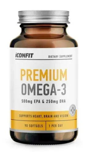 Iconfit Omega 3 Premium 500mg DHA 250mg N90