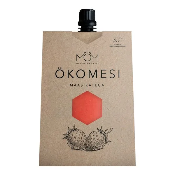 Mesi maasikatega 200g Eesti