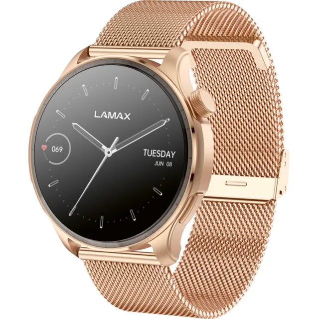 LAMAX Electronics Prism AMOLED Rose Gold nutikell 1 tk