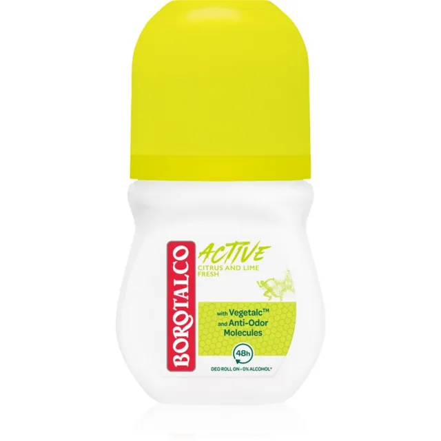 Borotalco Active Citrus & Lime Rulldeodorant 48 tundi 50 ml