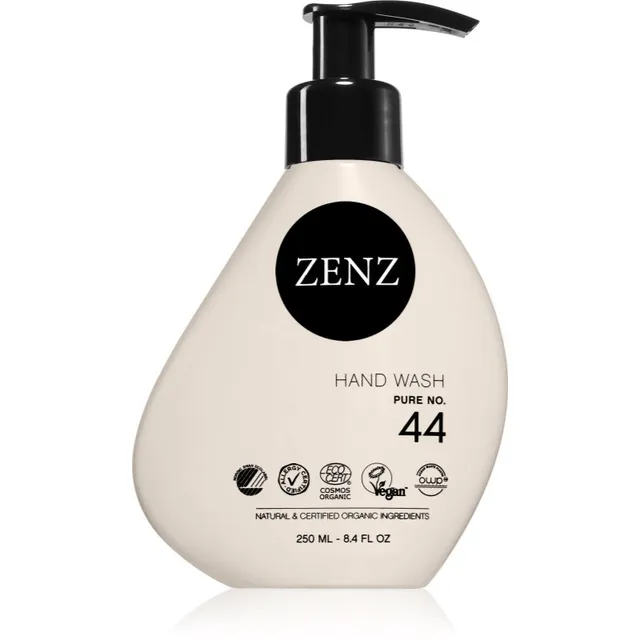 ZENZ Organic Pure No. 44 Mahe vedel käteseep tundlikule nahale 250 ml