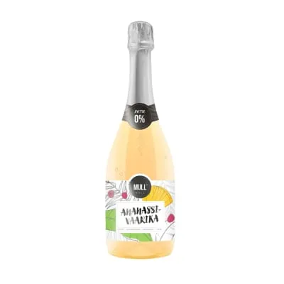 Al.vaba jook Ananassi-Vaarika Mull Null 0,75l