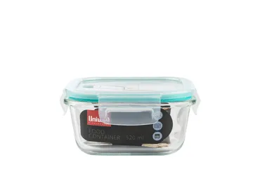 Klaasist toidukarp UNIWELL 520ml