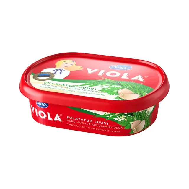 Sulatatud juust murulaugu-ürdi, VALIO, 185 g