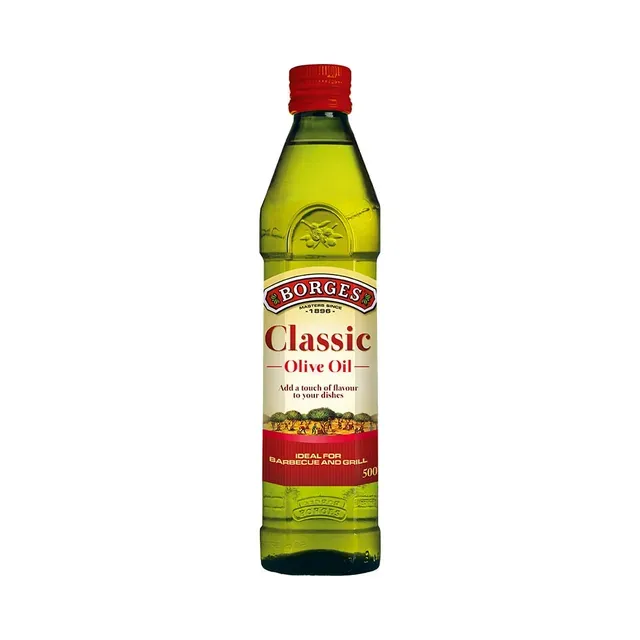 Oliiviõli rafineeritud ja väärisoliiviõli Classic, BORGES, 500 ml