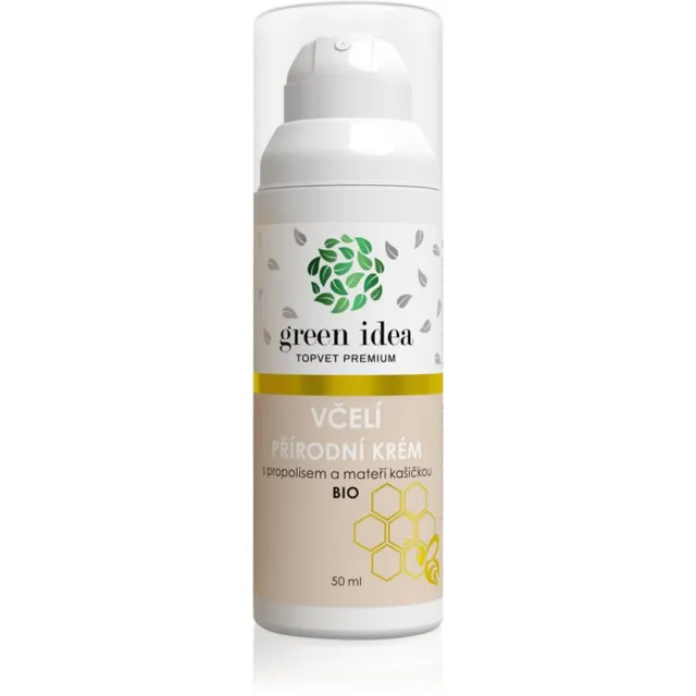 Green Idea Natural bee cream Kreem küpsele nahale 50 ml