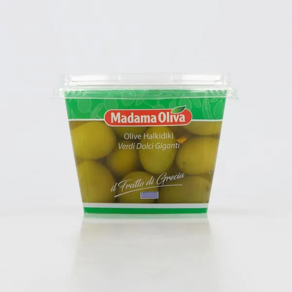 Suured rohelised kiviga oliivid 250g Itaalia