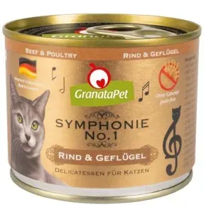 Symphonie No. 1 VEISE- JA KODULINNULIHAGA TERAVILJAVABA delikatesskonserv kassidele NATURAALSES ŽELEES