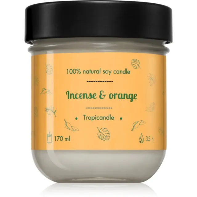 Tropicandle Incense & Orange lõhnaküünal 170 ml