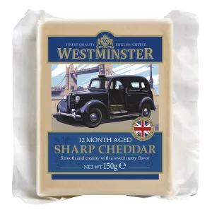 Westminster Cheddar Sharp, WESTMINSTER, 150 g