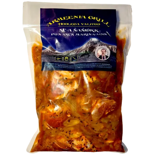 Šašlõkk punases marinaadis Armenia Grill kg