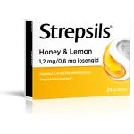 STREPSILS HONEY & LEMON LOSENG 0.6MG+1.2MG N24