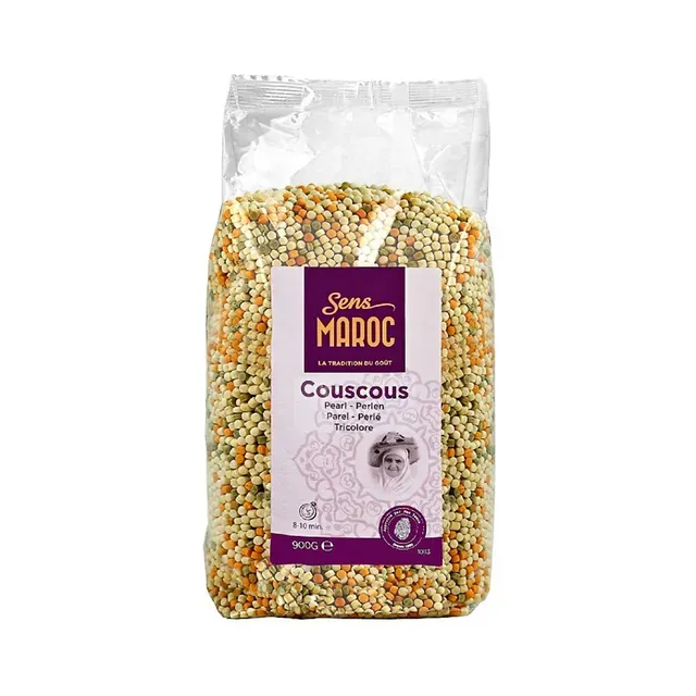 Kuskuss pärli kolmevärviline, SENC MAROC, 900 g