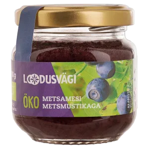 Loodusvägi Metsamesi mustikaga Öko 150g