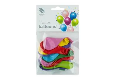 Õhupallid ELEMENTS SENSE 20cm,20tk