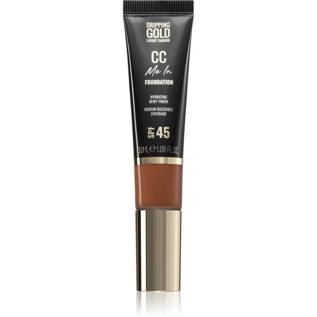 Dripping Gold CC Me In Kerge jumestuskreem SPF 45 varjund Amber 09 32 ml