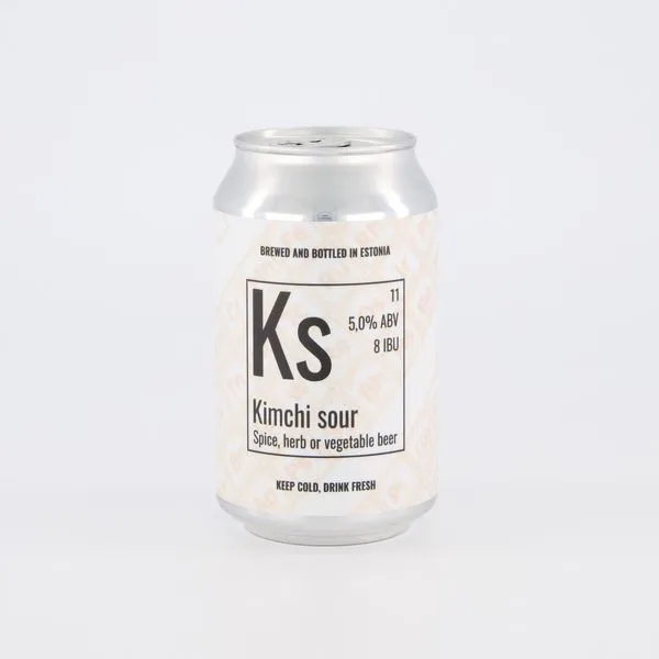 Kimchi sour (ks) hele õlu 330ml Eesti alk. 5.0%  vol