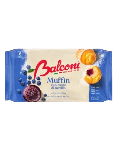 BALCONI muffin mustikatäidisega (6x43g)