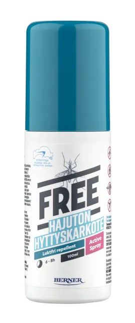 FREE ACTIVE PUTUKATÕRJEVAHEND SPREI 100ML