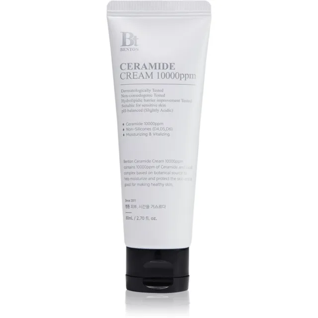 Benton Ceramide Rahustav ja niisutav kreem taastamiseks ja naha uuendamiseks 80 ml